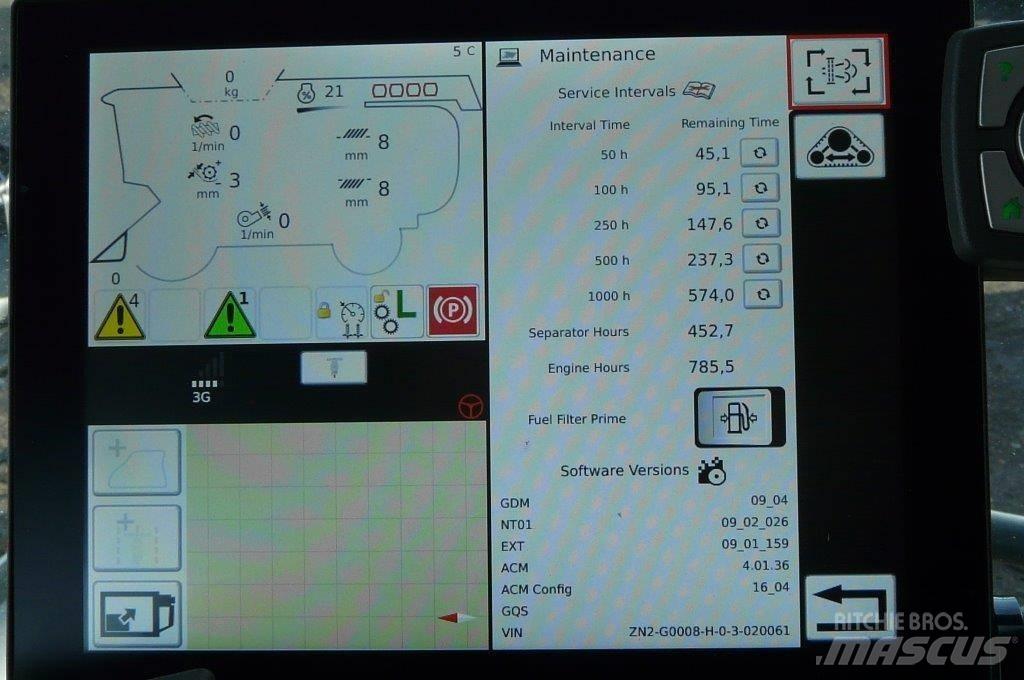 Fendt Ideal 8 Комбайни