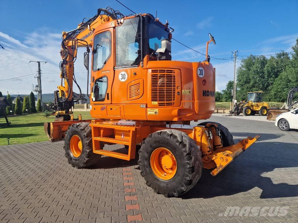Komatsu PW110 Колесни екскаватори