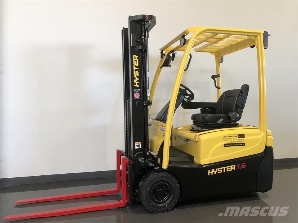 Hyster J1.6XNT (MWB) Електрически вилични кари-повдигачи