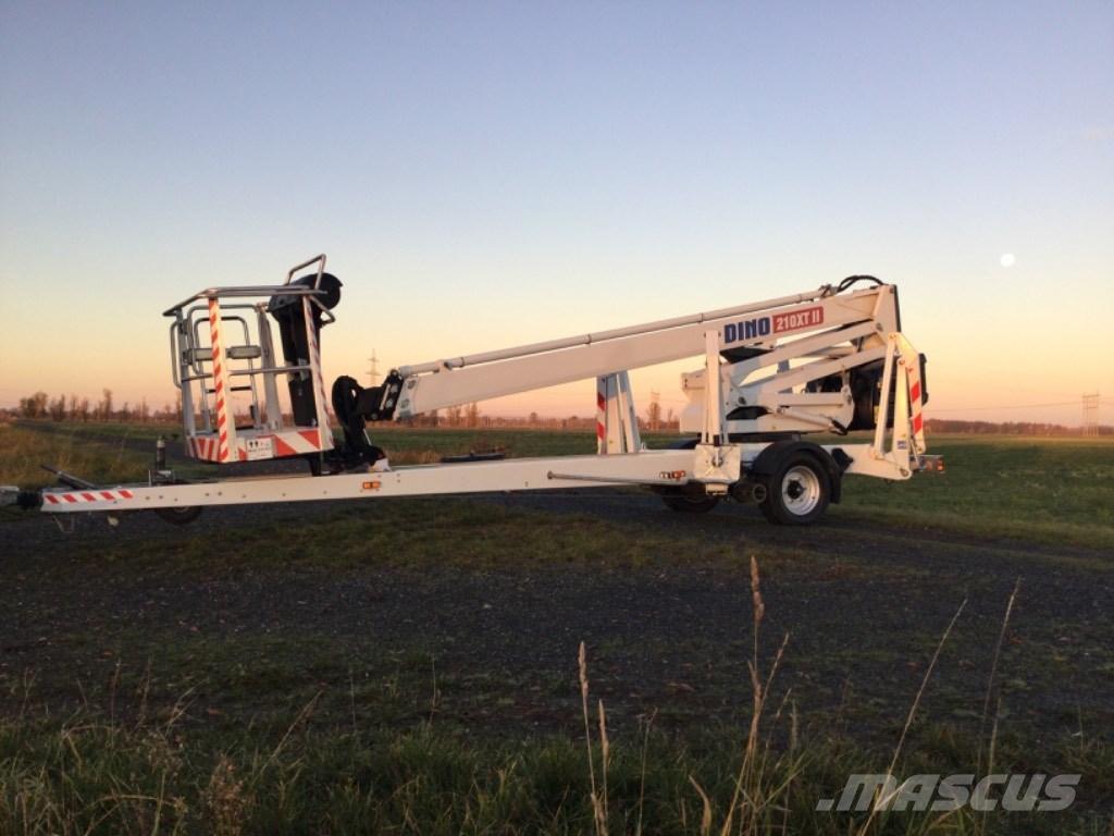 Dino 210 XT Моторизирани платформи с ремарке