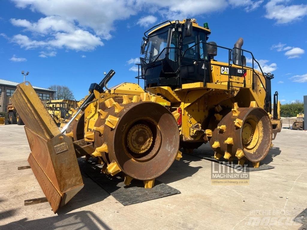 CAT 826 K Машини за опаковане на отпадъци