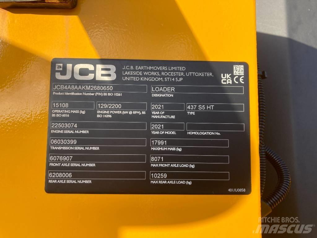 JCB 437 HT Колесни товарачи