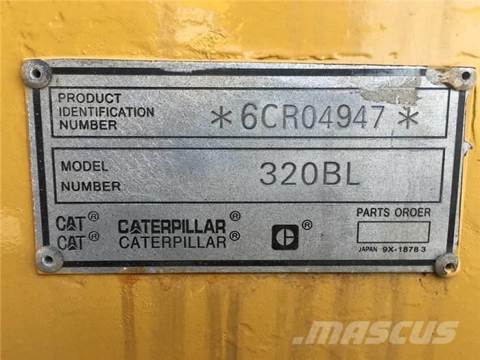 CAT 320 B L Верижен екскаватор