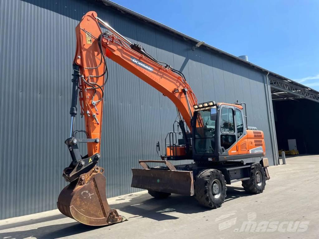 Doosan DX170W-5 Колесни екскаватори