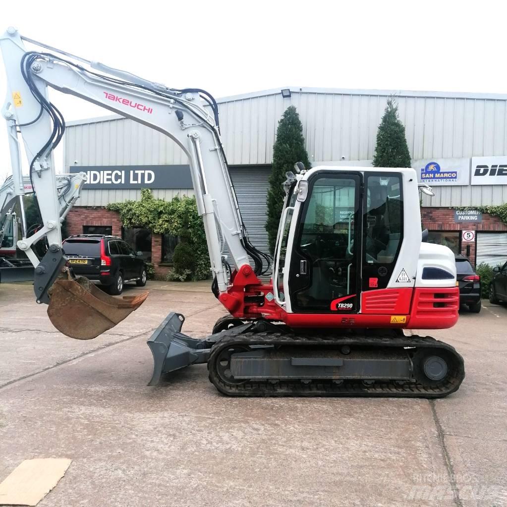 Takeuchi TB290 Средни екскаватори 7т - 12т