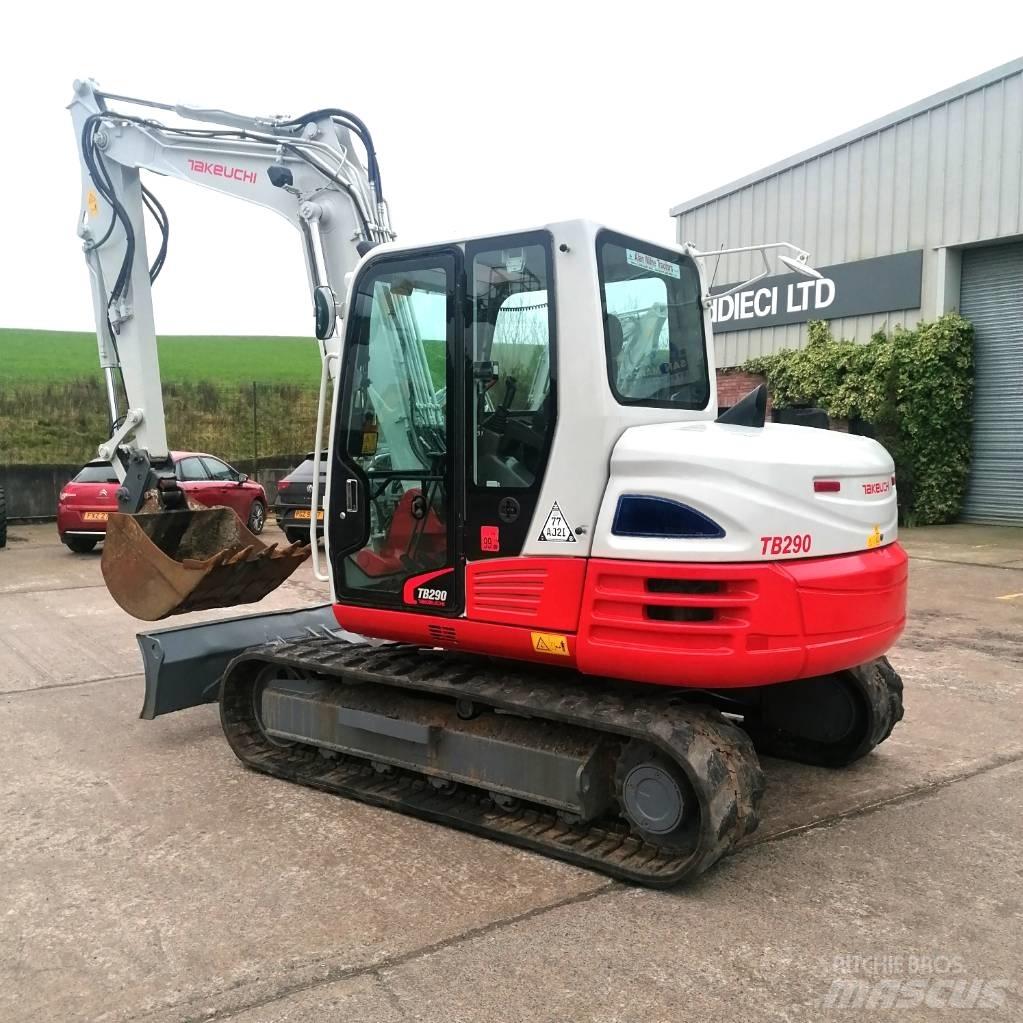 Takeuchi TB290 Средни екскаватори 7т - 12т