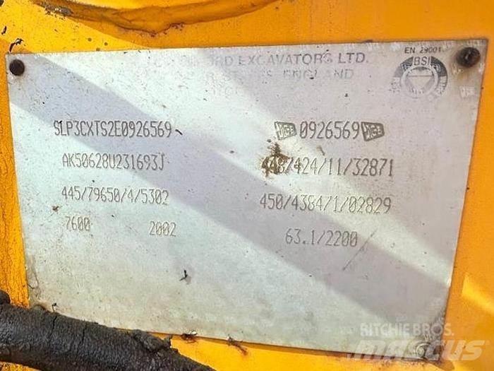 JCB 3CX Товарач със заден ексватор