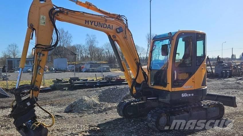Hyundai R60CR-9 Мини екскаватори < 7 т