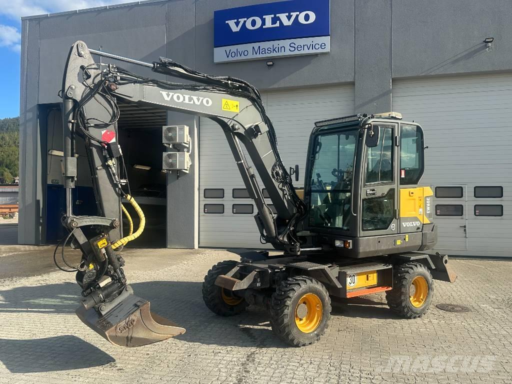 Volvo EW60E Колесни екскаватори