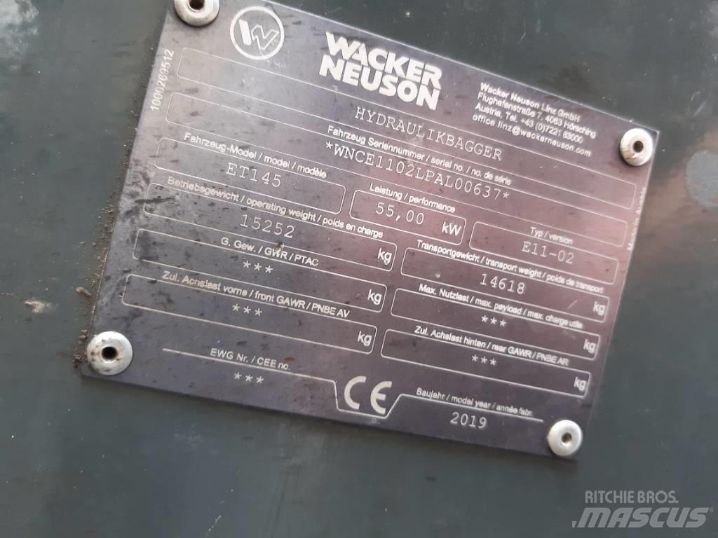 Wacker Neuson ET145 Верижен екскаватор