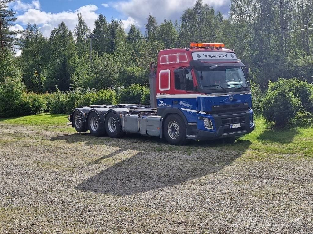 Volvo 500 FMX Камиони с кран с кука