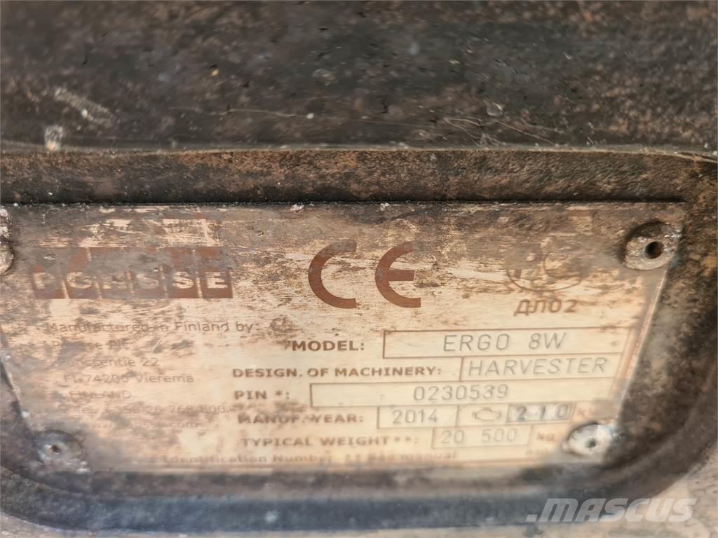 Ponsse Ergo 8wd Харвестери