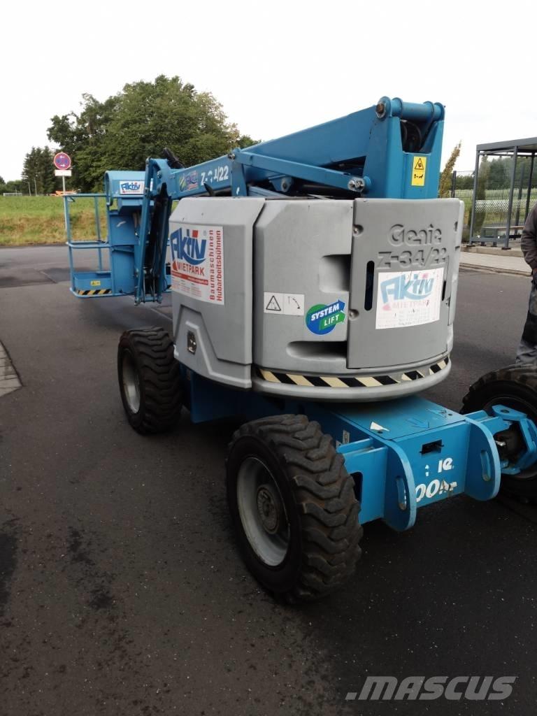 Genie Z34/22 DIESEL Съчленени стрелови подемници