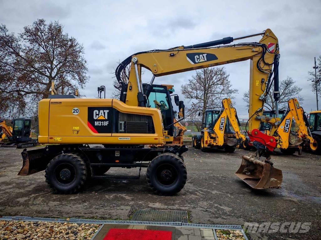 CAT M 318 F Колесни екскаватори