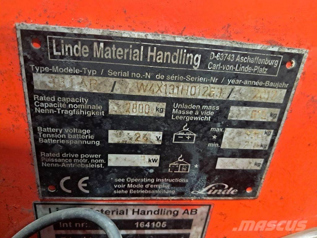 Linde T30 Нископовдигач