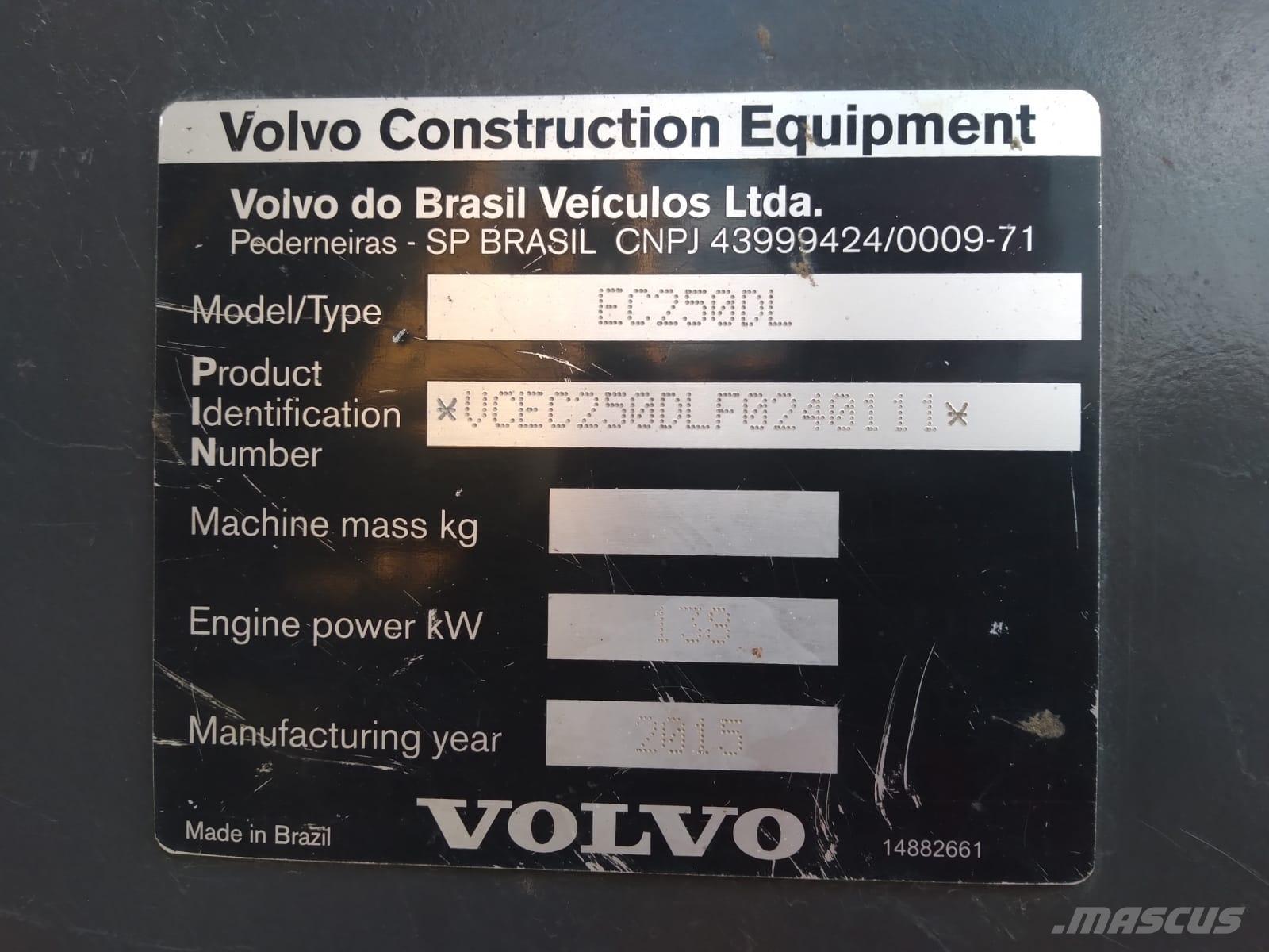 Volvo EC 250 D L Верижен екскаватор
