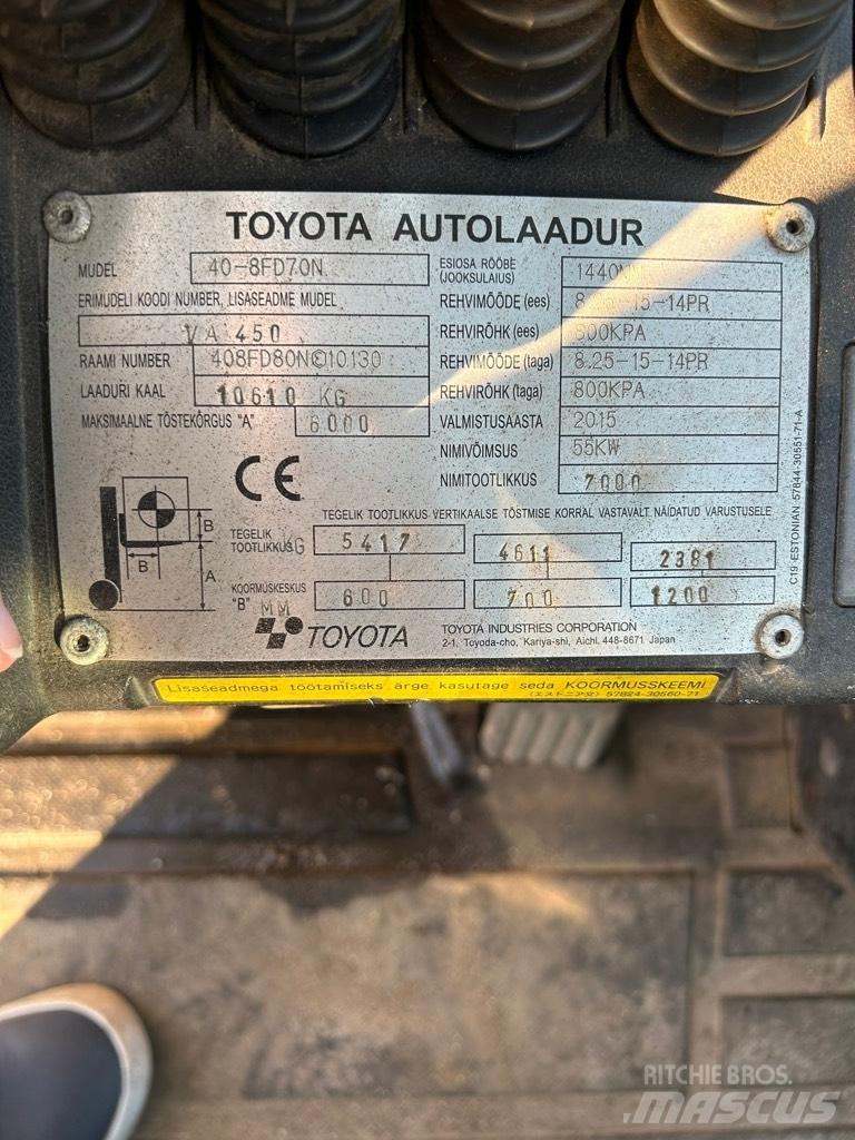 Toyota 40-8 FD 70 N Дизелови камиони