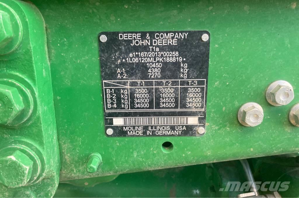 John Deere 6120M Трактори