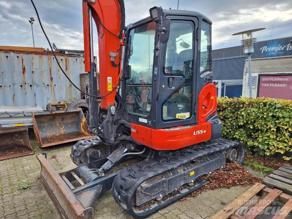 Kubota U55-4 Мини екскаватори < 7 т
