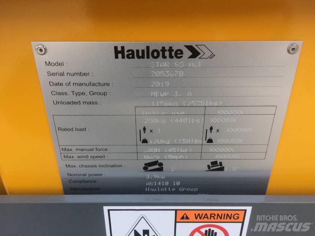 Haulotte Star 8S Вертикални мачтови повдигачи
