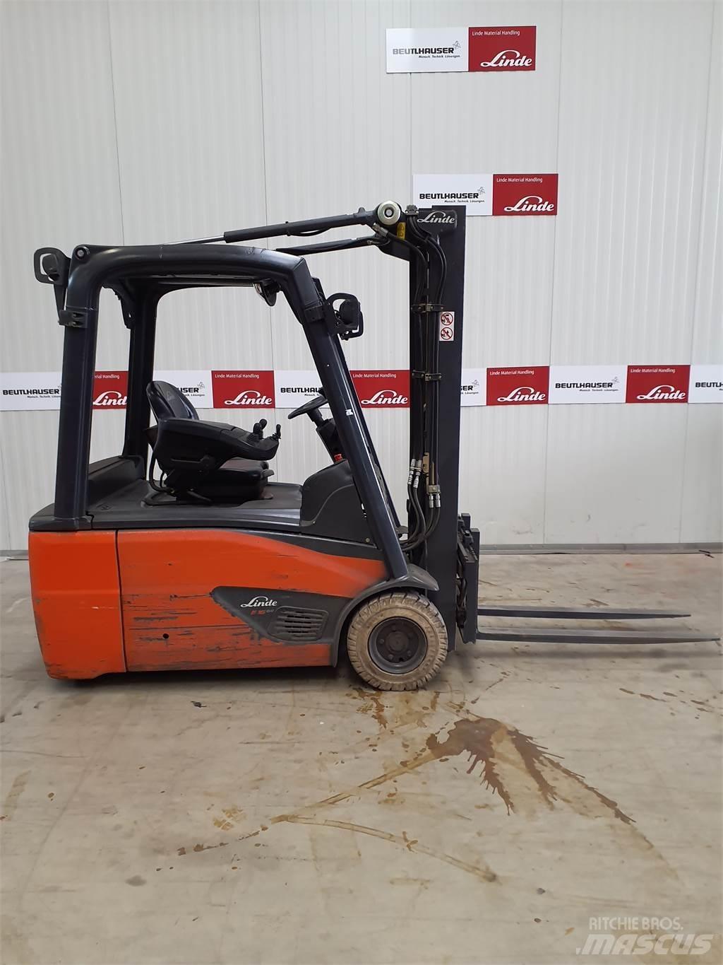Linde E16L Електрически вилични кари-повдигачи