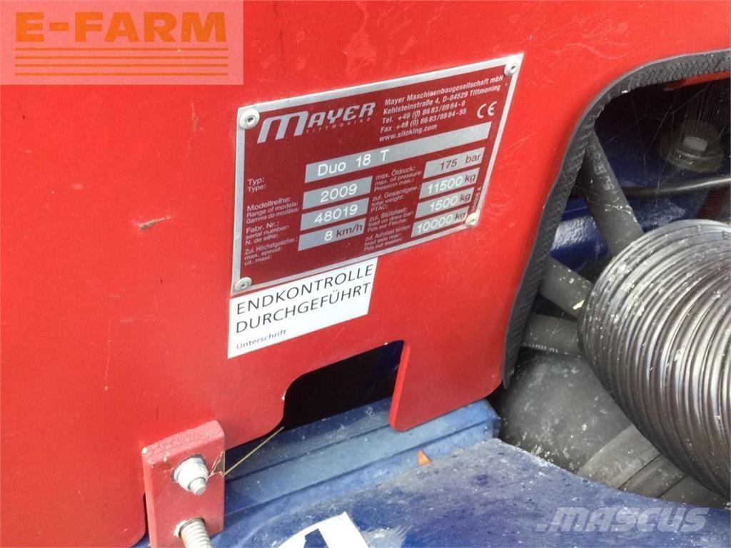 Siloking Duo 18 T Други машини за животновъдство и аксесоари