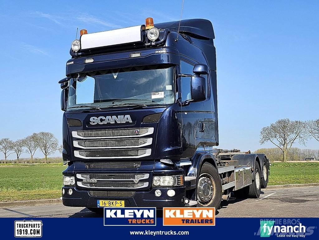 Scania R500 Камиони с кран с кука