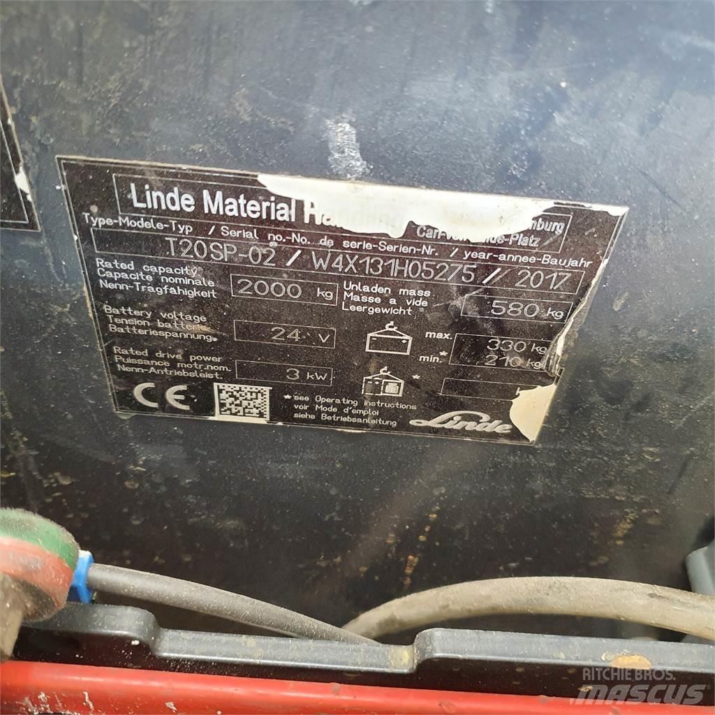 Linde T20SP kurz Нископовдигач