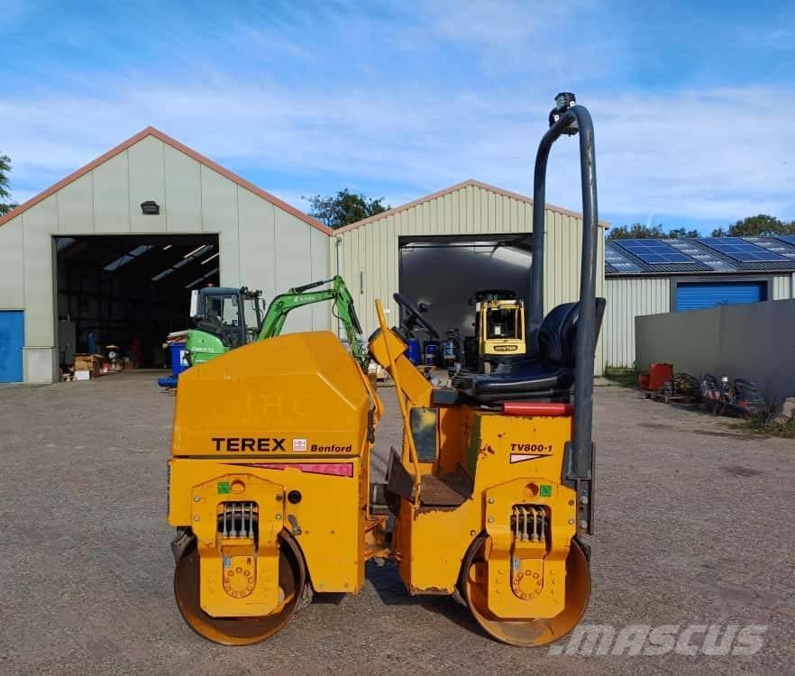 Terex TV 800 Двойни барабанни ролки
