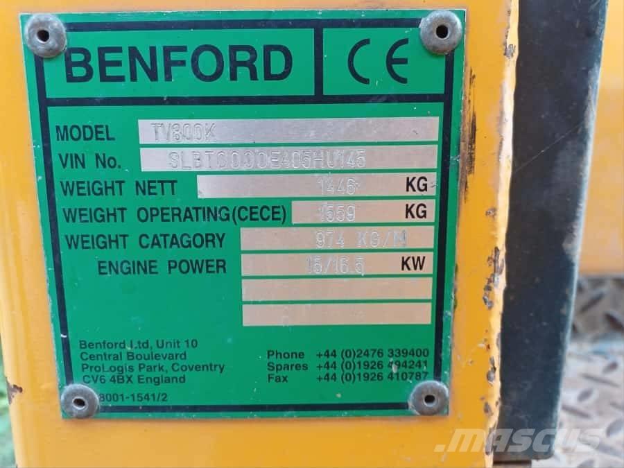 Terex TV 800 Двойни барабанни ролки
