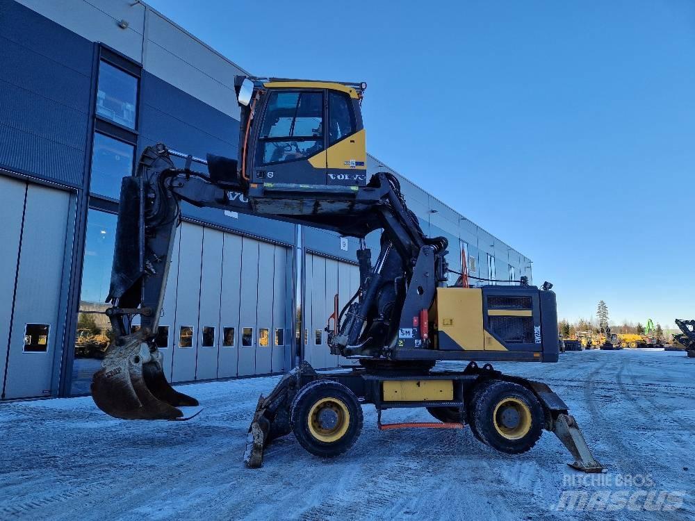 Volvo EW220E Колесни екскаватори