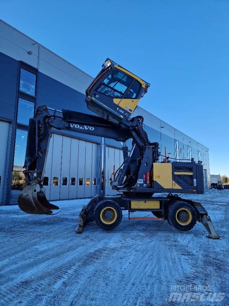 Volvo EW220E Колесни екскаватори