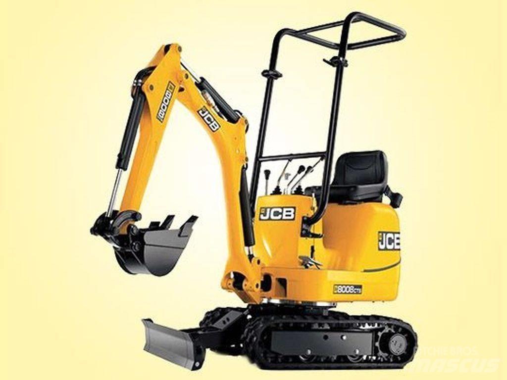 JCB 8008 CTS Мини екскаватори < 7 т