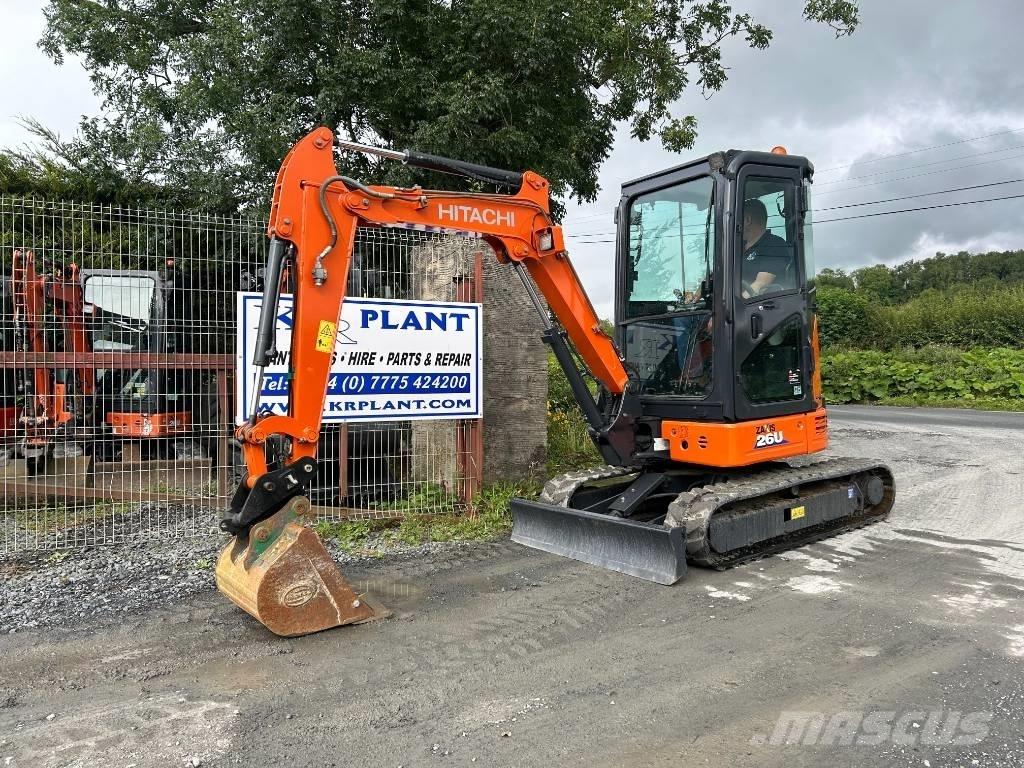 Hitachi ZX 26 U-6 Мини екскаватори < 7 т