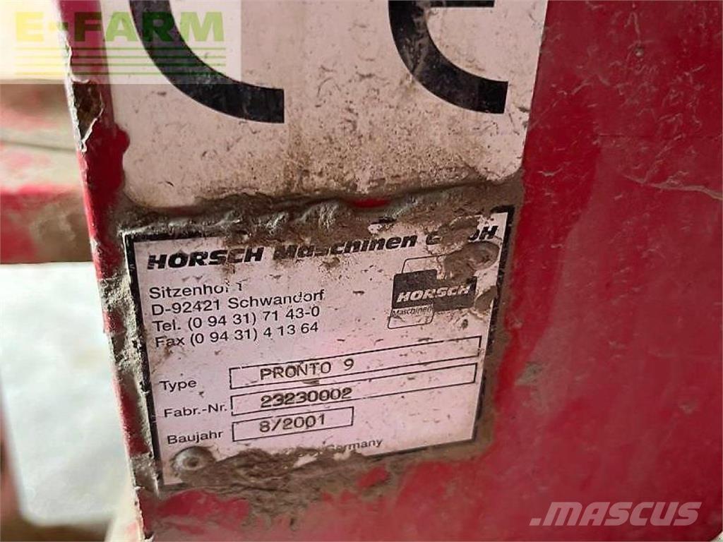 Horsch pronto rx9 Редосеялки