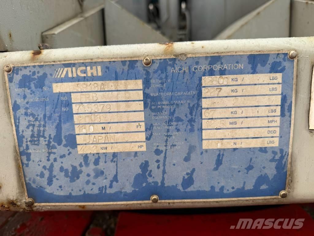 Aichi SR 18 A Телескопични повдигачи
