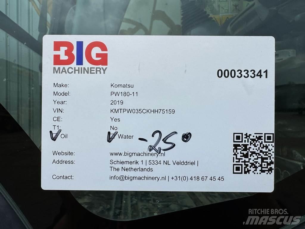 Komatsu PW180-11 Колесни екскаватори