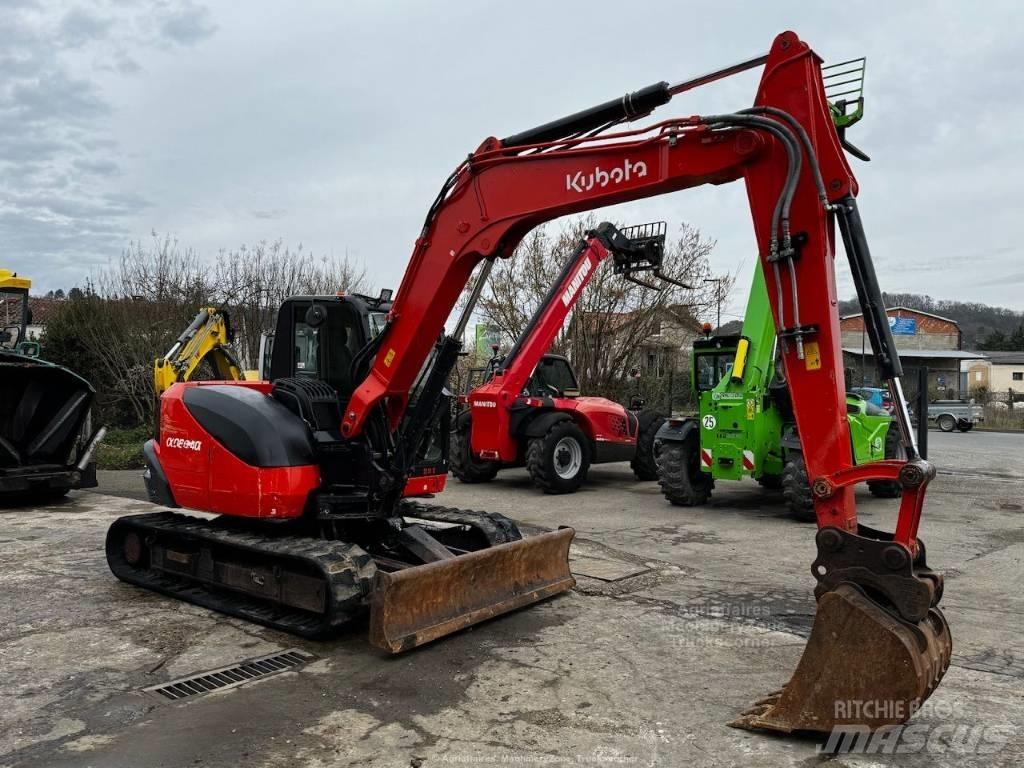 Kubota KX 080-4 Средни екскаватори 7т - 12т