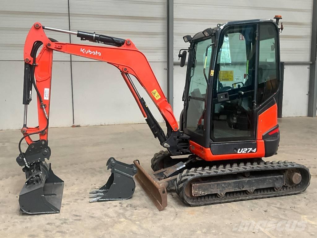 Kubota U 27-4 Мини екскаватори < 7 т