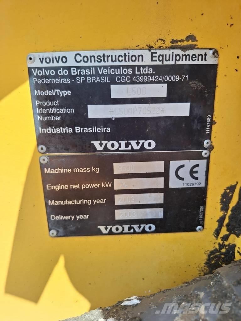 Volvo L 50 D Колесни товарачи