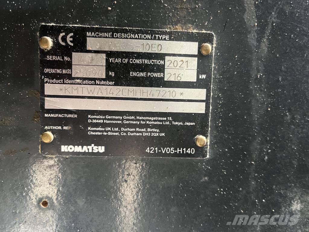 Komatsu WA475-10E0 Колесни товарачи