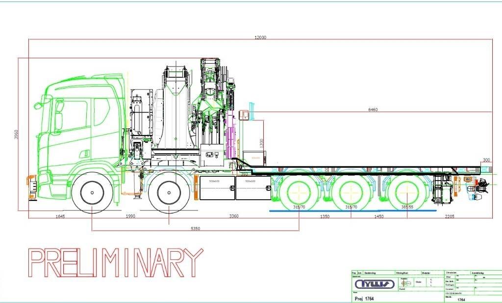 Scania R660 Автокранове