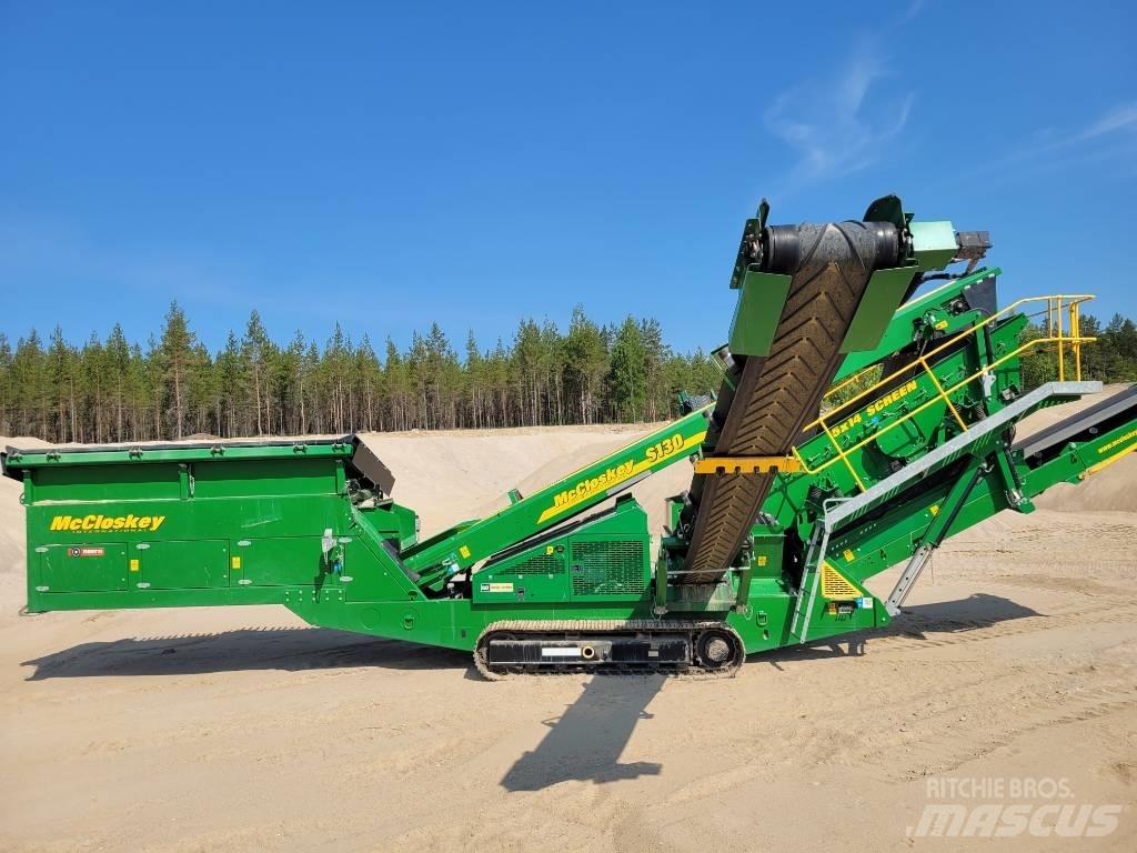 McCloskey S130 Мобилни скрийнери
