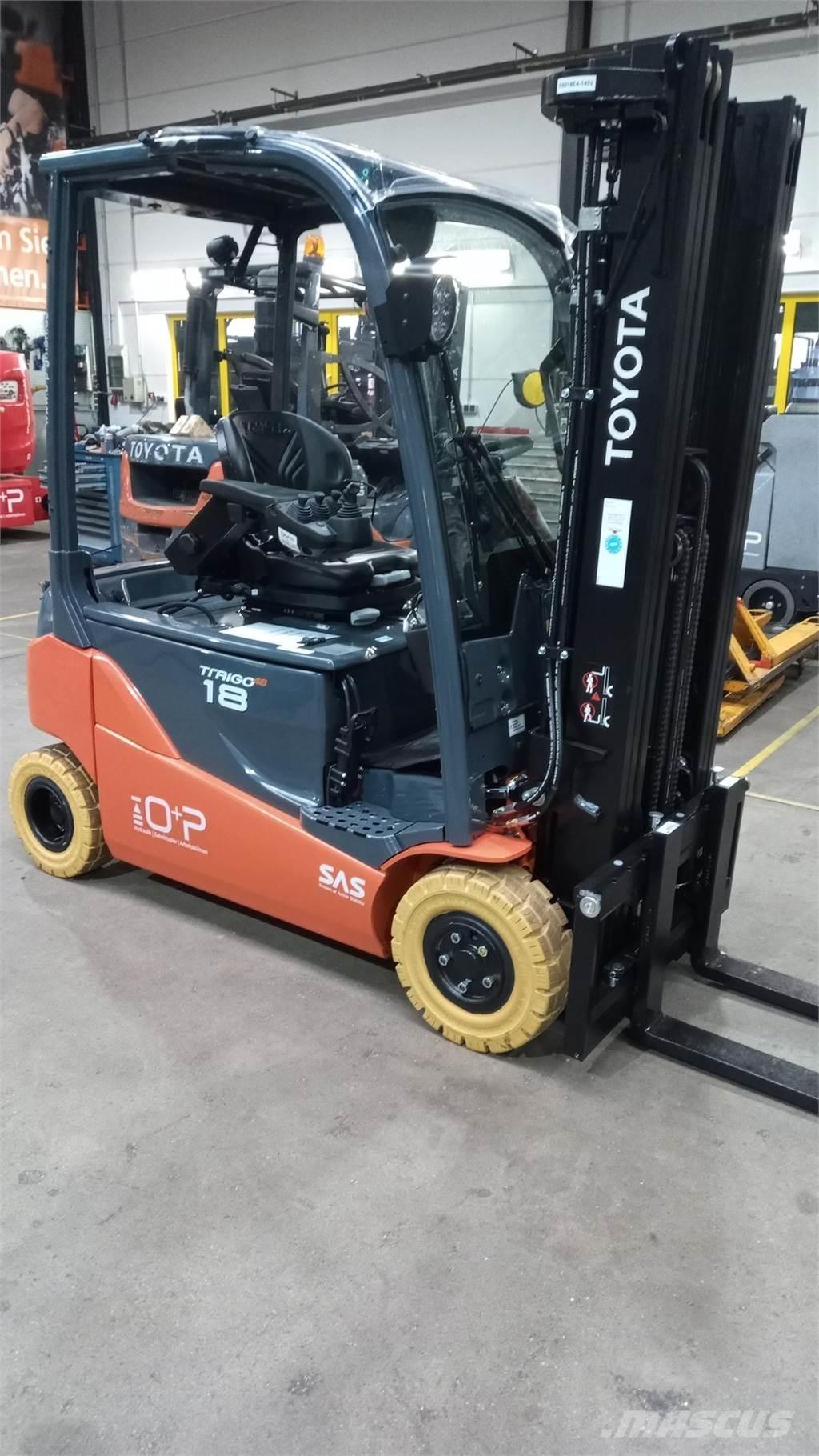 Toyota 8FBM18T Електрически вилични кари-повдигачи
