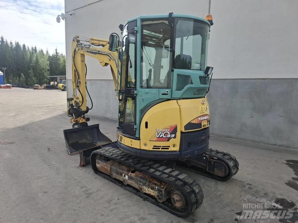 Yanmar Vio 33 U Мини екскаватори < 7 т