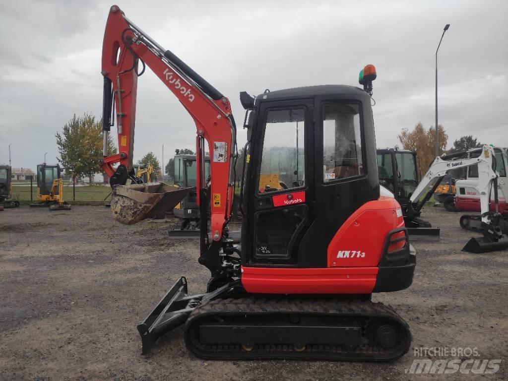 Kubota KX 71-3 Мини екскаватори < 7 т
