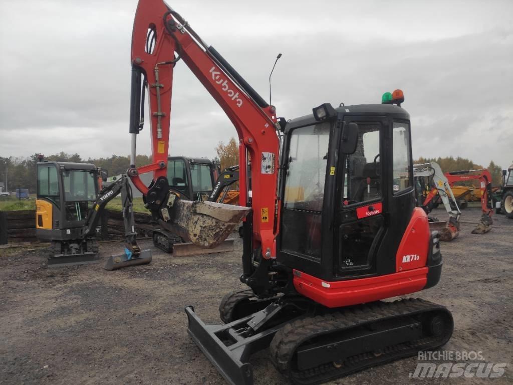 Kubota KX 71-3 Мини екскаватори < 7 т