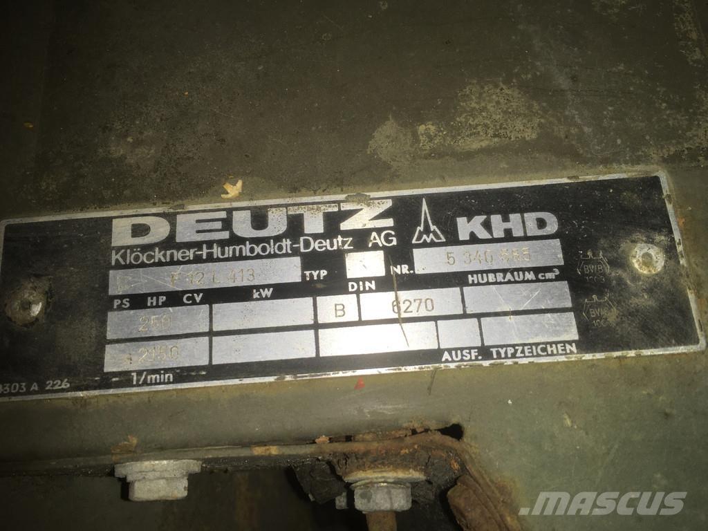 Deutz F12L413 USED Строителство - Други