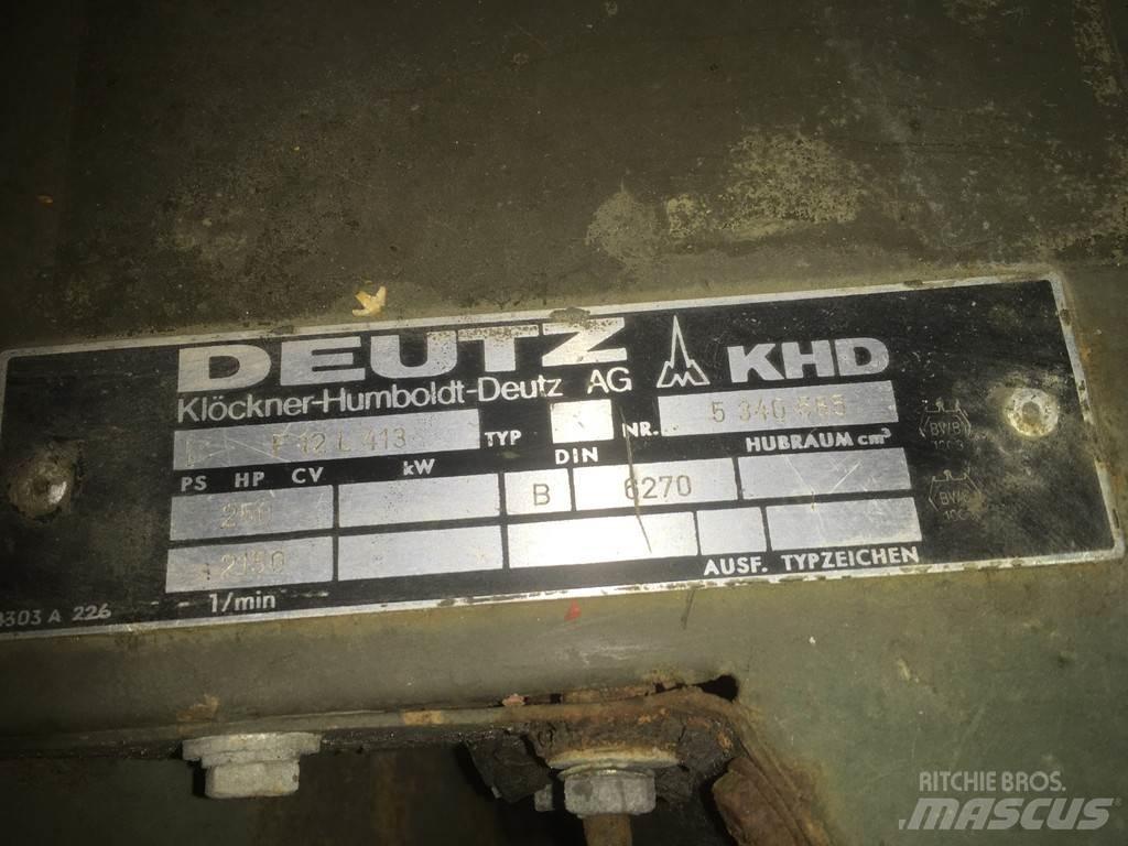 Deutz F12L413 USED Строителство - Други