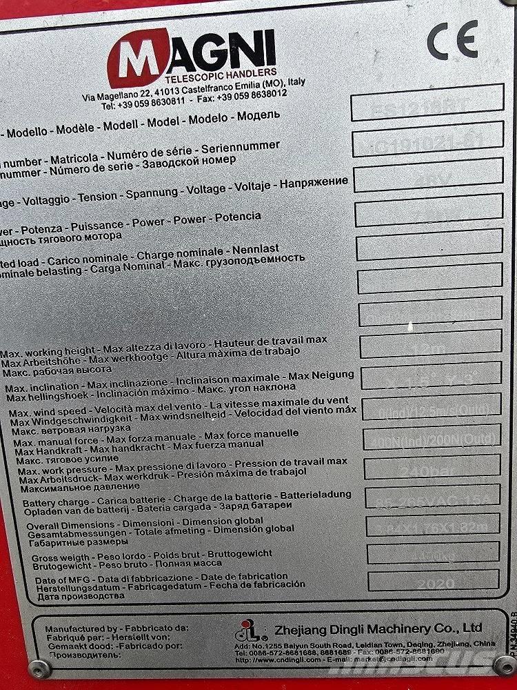 Magni ES 1218 RT Ножични работни платформи